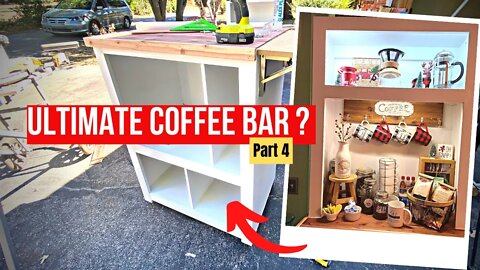 Built The Ultimate Coffee Bar and Gave it Away!! |Mini Series Part 4