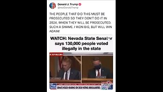 130,000 illegal votes Nevada 2020