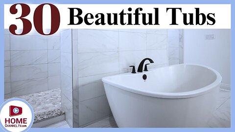 30 Beautiful Bathroom Tubs in a Variety of Styles, Sizes and Designs