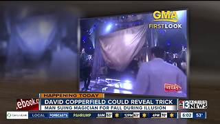 UPDATE: David Copperfield may be forced to reveal magic trick in court after man sues