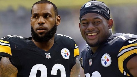 LeBron James Becoming a TWO SPORT Athlete & Joining the Steelers!!?