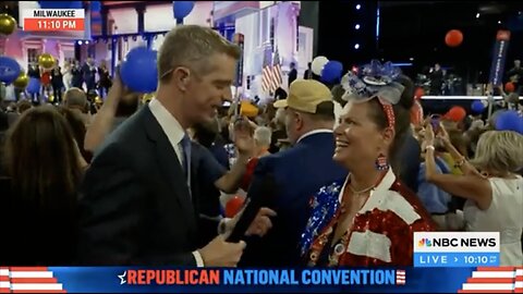 North Carolina Delegate Brooke McGowan Proudly Praises God Live On NBC