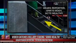 'BREAKING: VIDEO CATCHES HILLARY FAKING ‘GOOD HEALTH’ AHEAD OF DEBATE' - 2016