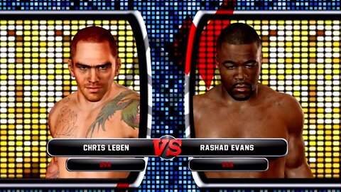 UFC Undisputed 3 Gameplay Rashad Evans vs Chris Leben (Pride)