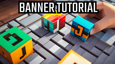 How To Make The Letter J Banner In Minecraft