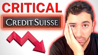 Who Will Save The World From Credit Suisse?