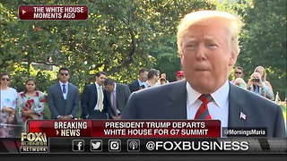 Trump Takes Shot at Hillary and Media After Getting Pestered About N. Korea Summit Preparations