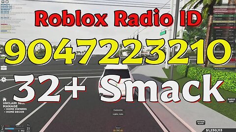 Smack Roblox Radio Codes/IDs