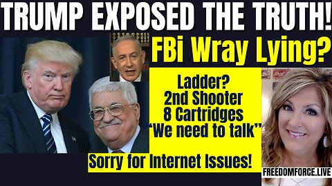 07-24-24   Trump Exposed the Truth! Abba & Netanyahu, Wray Perjury?