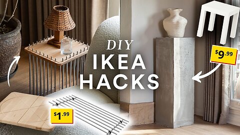 DIY Ikea Hacks YOU ACTUALLY WANT TO MAKE! Lone Fox (2024)