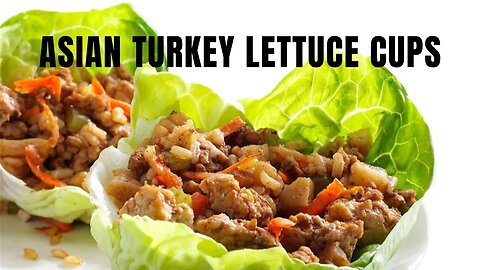 30 Minute Healthy Meal You Can Make Tonight | Asian Turkey Lettuce Cups