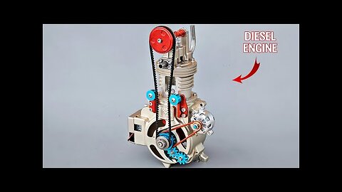 Making Powerful Single Cylinder Diesel Engine