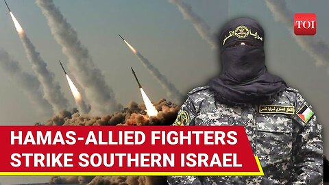 Palestinian Fighters Launch Aerial Attack On Israel's Ashkelon From Gaza Despite IDF Presence