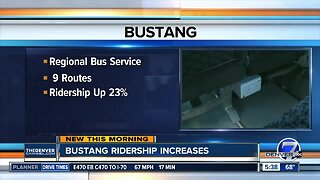 Bustang ridership up