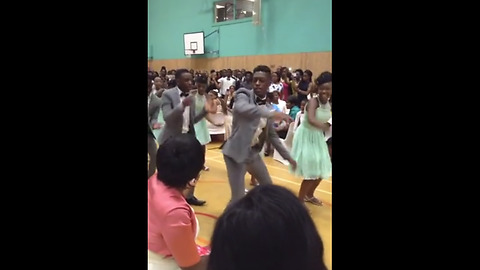 Bridal Team Gathers Up Together And Performs A Unique Dance