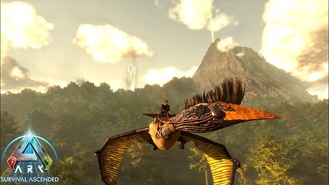 Aerial Taming A Quetzal - Ark Survival Ascended