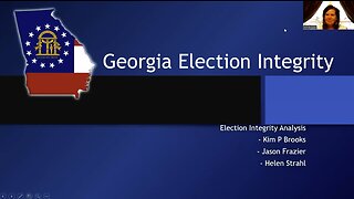 Georgia Patriots Discuss Massive Ballot, Vote, and Voter Roll Manipulation across the State