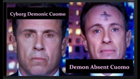 On Back to Back Nights: CNN's Chris Cuomo Can't Shake Off His Inner Reptilian 'Eye Glitching' Demons