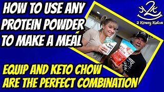 How to make your own meal replacements with any protein powder | How to use Keto Chow Base Powder