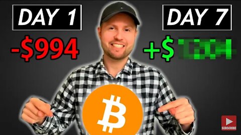 I Tried Day Trading Bitcoin for a Week | Beginner Crypto