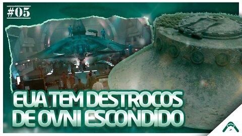 EUA tem destroços de OVNI escondido - Canal Enigma Notícias #05 👽🛸