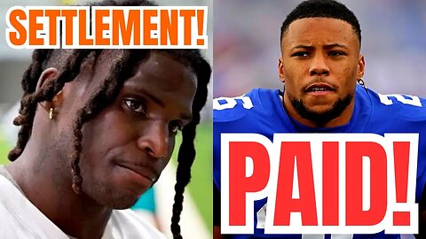 Saquon Barkley Signs NEW DEAL With Giants! Tyreek Hill Reaches SETTLEMENT in Miami Marina INCIDENT!