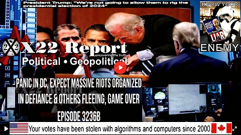 Ep 3236b - Panic In DC, Expect Massive Riots Organized In Defiance & Others Fleeing, Game Over