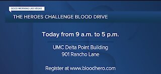 Blood drive being held Tuesday at University Medical Center