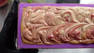 Fall Soap Series Pt. 4 Warm and Cuddly Cold Processed Layered Soap. Midwest Fragrance Company Scents