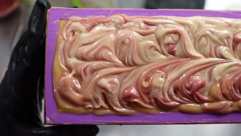 Fall Soap Series Pt. 4 Warm and Cuddly Cold Processed Layered Soap. Midwest Fragrance Company Scents