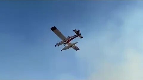 Air Support Called Into Wild Fire In Coke County