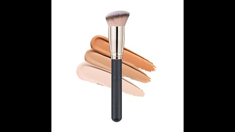 Daubigny Makeup Brushes Dual-ended Angled Foundation Brush Concealer Brush Perfect for Any Look...