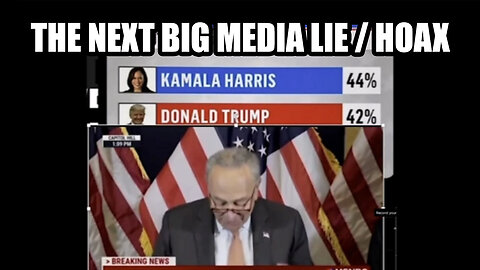 The Next Big Media Lie/ Hoax (Donald Trump vs Kamala Harris)
