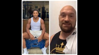 Tyson Fury calls of the fight with Anthony Joshua