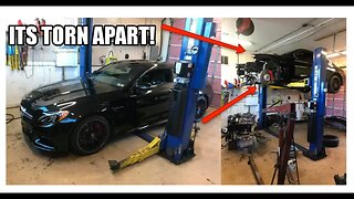 Hydrolocked C63 update! Sold at auction and NEW owner called me! (The current condition of the car)