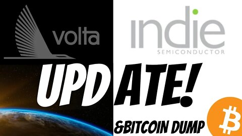 Crypto Dumping & Update On Indi & Volta Stock