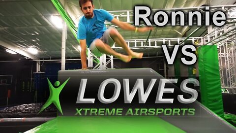 Ronnie VS Lowes Extreme Airsports | Ninja Gym