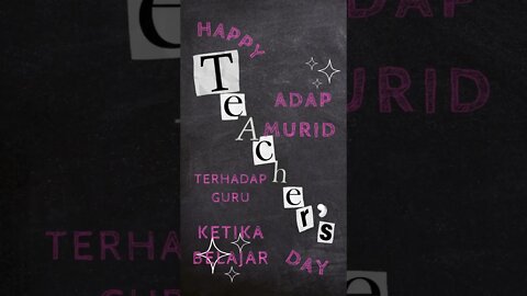 ADAP MURID TERHADAP GURU