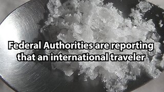 Federal Authorities are reporting that an international traveler