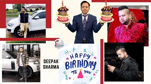 Warmest wishes for a very happy birthday, Deepak Sharma Ji
