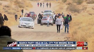 Search party held Saturday, in Cal City for missing toddlers