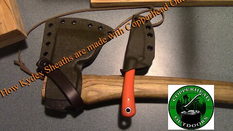 How Kydex Sheaths are Made With Copperhead Outdoors -Mantis Outdoors