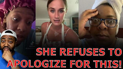 Black Twitter TRIGGERED After White Woman REFUSES To APOLOGIZE For Using 'N -Word' While Cooking!