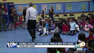 San Diego kids receive surprise