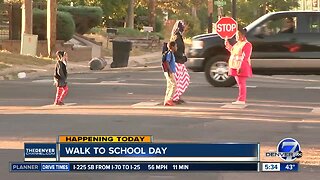 Today is Walk to School Day
