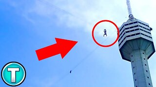 The VERTICAL Zipline!?