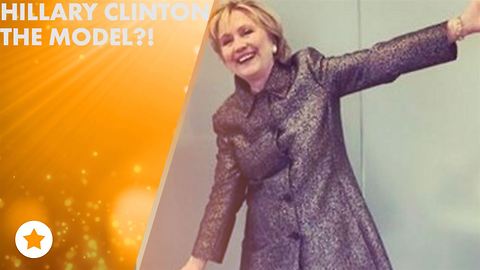 Fan-ception: Hilary Clinton is modeling for Katy Perry!