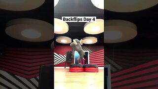 No trampoline, narrow crash matt. #backflip #gymnast #jump #workout #dance #logistics #flip