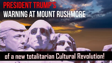 Donald Trump's most important speech at Mount Rushmore!