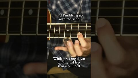 Slide Guitar Trick - Hammer-on/Pull-off